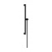 Hansgrohe Unica Brausestange S Puro 65 cm mit Easy Slide Handbrausehalter und Isiflex Brauseschlauch 160 cm Mattschwarz