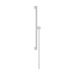 Hansgrohe Unica Brausestange S Puro 65 cm mit Easy Slide Handbrausehalter und Isiflex Brauseschlauch 160 cm Mattweiß