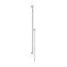 Hansgrohe Unica Brausestange S Puro 90 cm mit Easy Slide Handbrausehalter und Isiflex Brauseschlauch 160 cm Mattweiß