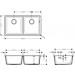 Hansgrohe Unterbauspüle 370x370 S510-U770 SG