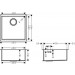 Hansgrohe Unterbauspüle 400 S719-U400