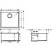 Hansgrohe Unterbauspüle 450 S719-U450