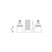 Hansgrohe Verlängerung AXOR Starck/Terrano 25mm 3-Loch Wannenarmatur Unterputz chr