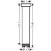 Hansgrohe Verlängerungsrohr Axor Deckenmontage 230mm chrom