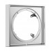 Hansgrohe Verlängerungsrosette eckig 22 mm Chrom