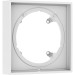 Hansgrohe Verlängerungsrosette eckig 22 mm Mattweiß