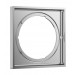Hansgrohe Verlängerungsrosette eckig 5 mm Chrom
