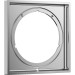Hansgrohe Verlängerungsrosette eckig 5 mm Chrom