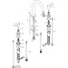 Hansgrohe 3-Loch Waschtischarmatur Vernis Blend chrom