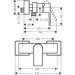 Hansgrohe Brausenmischer Aufputz Vernis Shape chrom