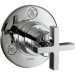 Hansgrohe Vierwegeumstellung Axor Citterio F-Set Quattro/Trio chrom mit Kreuzgriff