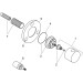 Hansgrohe Vierwegeumstellung Unterputz AXOR Uno Quattro/Trio Set DN20 chrom m.Zerogriff