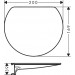 Hansgrohe WallStoris Planet Edition Ablage Sand (recycelt)