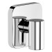 Hansgrohe Wandanschluss FixFit Fine Q  mit Rückflussverhinderer chrom
