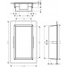 Hansgrohe Wandnische XtraStoris Original m.Rahmen 300x150x70mm MSW