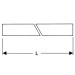 Hansgrohe Wandrohr DN32 500m edelstahl-optik  