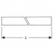 Hansgrohe Wandrohr DN32 500m edelstahl-optik  