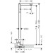 Hansgrohe Wanneneinlauf Axor Uno zur Bodenmontage chrom