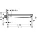 Hansgrohe Wanneneinlauf Rebris S DN20 Matt Black  