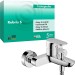 Hansgrohe Wannenmischer Aufputz Rebris S chrom  