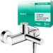 Hansgrohe Wannenmischer Aufputz Zesis S  chrom