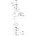 Hansgrohe Wannenmischer AXOR Citterio Fertigset zur Bodenmontage chrom