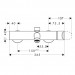 Hansgrohe Wannenmischer Axor Citterio M Aufputz DN15 chrom