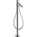 Hansgrohe Wannenmischer Axor Starck Fertigset zur Bodenmontage chrom Hebelgriff