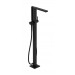 Hansgrohe Wannenmischer Tecturis E bodenstehend Matt Black