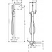 Hansgrohe Wannenmischer Tecturis S bodenstehend Matt Black