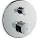 Hansgrohe Wannenmischer Unterputz Axor Uno F-Set Zerogriff BN m.Sicherungskombi.