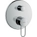 Hansgrohe Wannenmischer Unterputz Axor Uno Fertigset Bügelgriff chrom