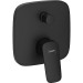 Hansgrohe Wannenmischer Unterputz Logis Fertigset Matt Black m.Sicherungskombination