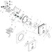 Hansgrohe Wannenmischer UP Axor Starck Organic F-Set m.Sicherungskombination chrom