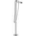HG Wannenmischer Vivenis Fertigset zur Bodenmontage chrom