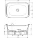Hansgrohe Waschbecken Axor Urquiola wandhängend 625mm
