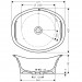 Hansgrohe Waschschüssel Axor Urquiola rund 500mm