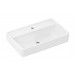 Hansgrohe Waschtisch Compact Xanuia Q 600x370mm mit Hahnloch o.Überlauf, SmartClean weiß