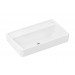 Hansgrohe Waschtisch Compact Xanuia Q 650x390mm ohne Hahnloch u.Überlauf, SMC weiß