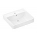 Hansgrohe Waschtisch Xanuia Q 550x480 mm mit Hahnloch und Überlauf weiß