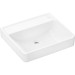 Hansgrohe Waschtisch Xanuia Q 550x480 mm ohne Hahnloch u.Überlauf, SMC weiß