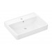 Hansgrohe Waschtisch Xanuia Q 650x480 mm m.Hahnlo.u.Überl.SmartClean weiß