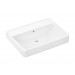 Hansgrohe Waschtisch Xanuia Q 650x480mm ohne Hahnloch m.Überlauf, SMC weiß