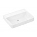 Hansgrohe Waschtisch Xanuia Q 650x480mm ohne Hahnloch und Überlauf, SMC weiß