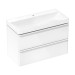 Hansgrohe Waschtisch Xelu Q 1000x480mm m.Hahnl.ohn.Überlauf, SmartClean weiß