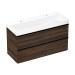 Hansgrohe Waschtisch Xelu Q 1200x480mm m.Hahn.o.Überlauf,SmartClean weiß