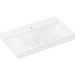 Hansgrohe Waschtisch Xelu Q 800x480 mm  m.Ablage li.2 Hahnlöcher o.Überlauf weiß