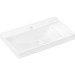 Hansgrohe Waschtisch Xelu Q 800x480 mm  m.Ablage re.2 Hahnlöcher o.Überlauf weiß