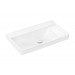 Hansgrohe Waschtisch Xelu Q 800x480mm m.Ablag.re.o.Hahn./Überl.SmartClean weiß