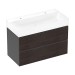 Hansgrohe Waschtisch Xevolos E 1200x480mm m.2 Hahn.o.Überlauf,SmartClean weiß